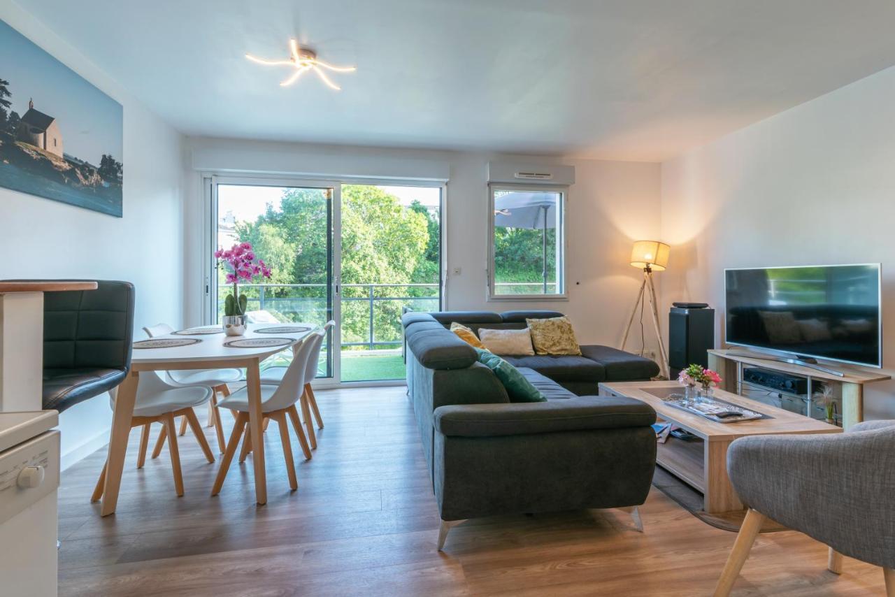 Appartement Saint Goustan : Vue Sur La Riviere Auray Exterior foto